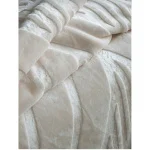 Decent Çift Kişilik Embos Desenli Peluş Battaniye (200x230 cm) - Görsel 6